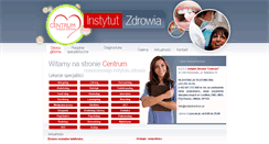 Desktop Screenshot of instytutcentrum.pl