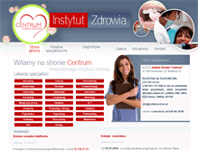 Tablet Screenshot of instytutcentrum.pl